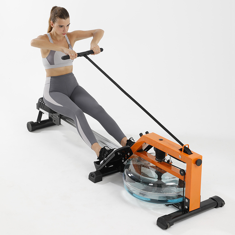 Indoor rower fitness row machine water rowing machine for home use