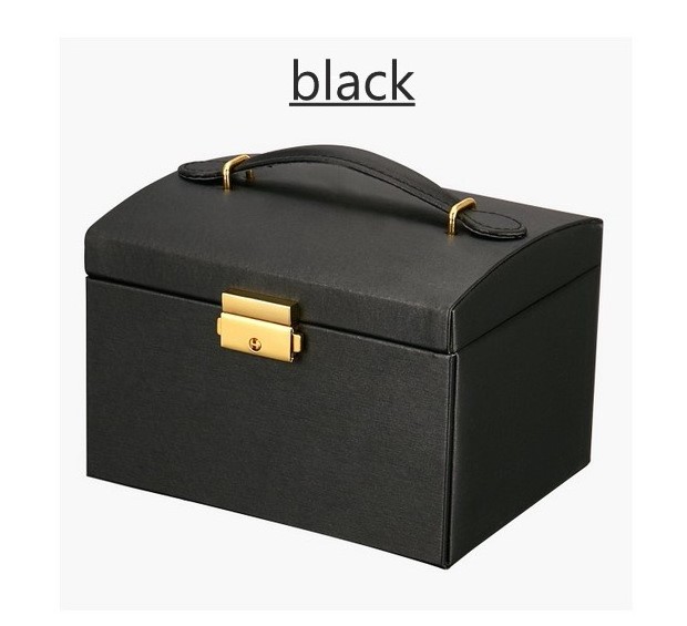 Choice fun luxury jewelry make up organizer box storage box for necklace, bracelet, ring and earring vanity box