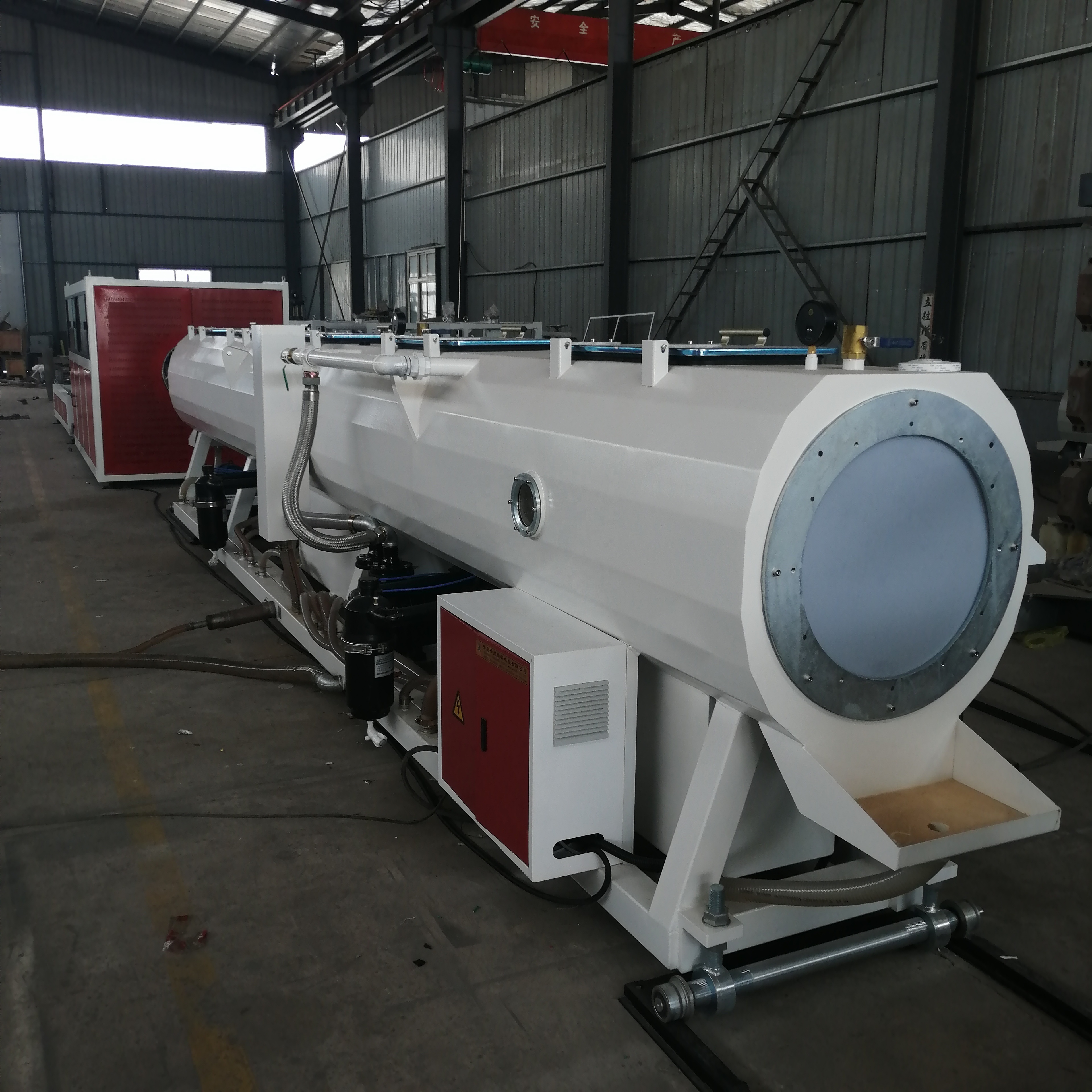 plastic ppr garden electrical conduit spiral hose pipe making extrusion machine hdpe water pipe extruder manufacturing machine