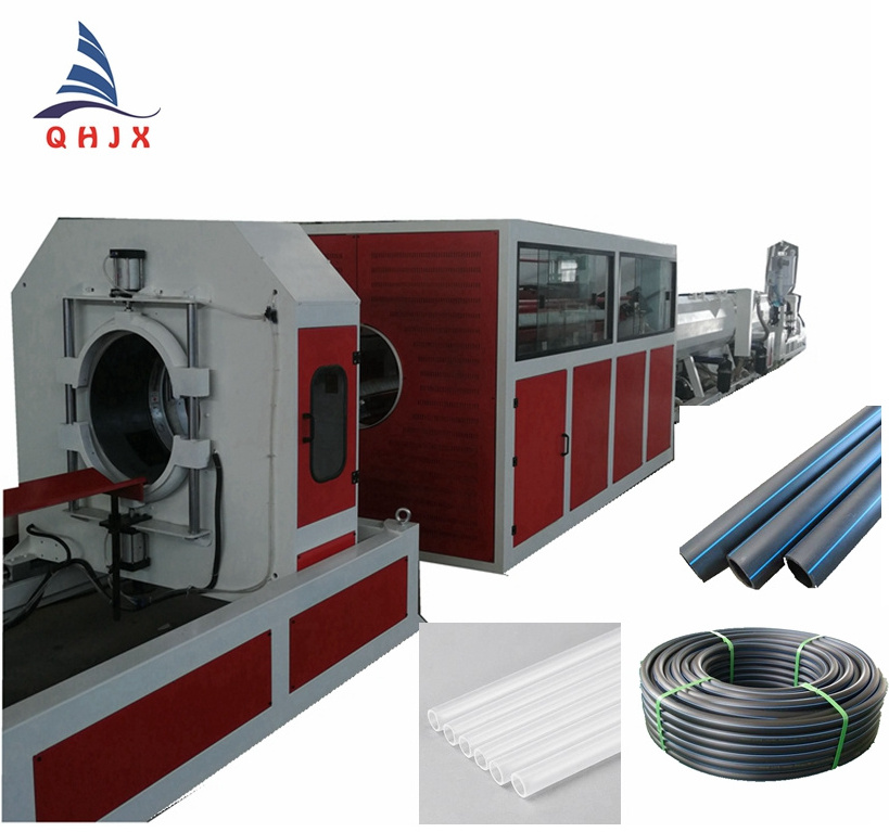 plastic ppr garden electrical conduit spiral hose pipe making extrusion machine hdpe water pipe extruder manufacturing machine