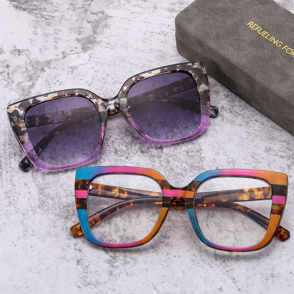 armazon lent optic 2023 woman hawksbill oversize eye frames optical facet ck hong cnc repairing leopard gold titanium eyeglasses