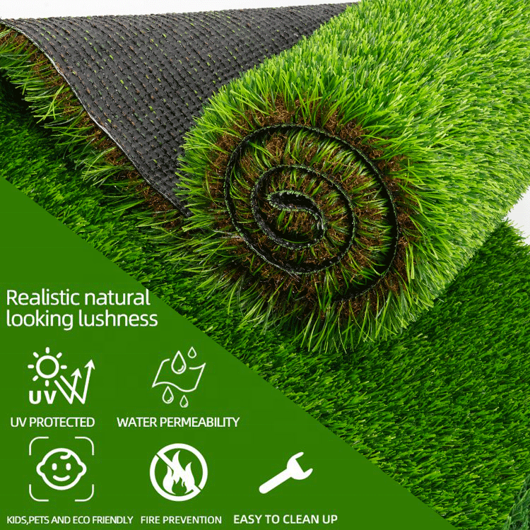 Inmysen football landscape putting green grass synthetic turf decorative artificial green grass garden