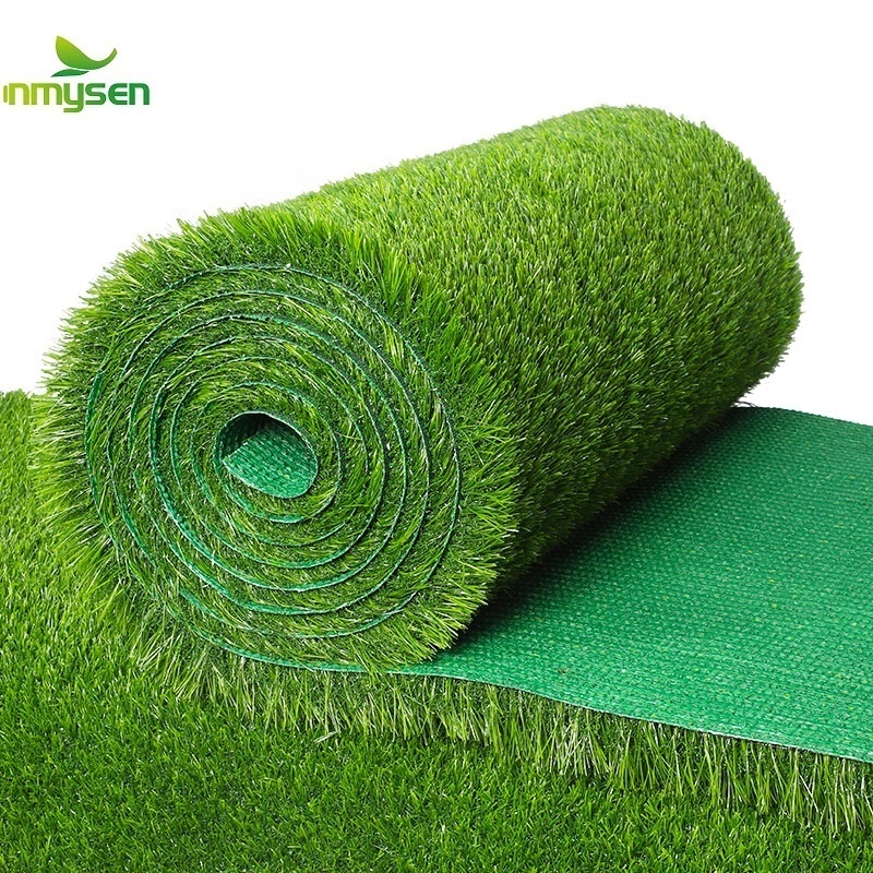 Inmysen Outdoor Flooring Synthetic Turf Fake Grass Lawn Landscape Artificial Grass 40mm Garden Balcony Carpet wholesale