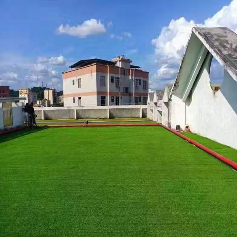 Landscaping sculpture artificial grass without SBR glue synthetic turf without base carpet natural green fake grass