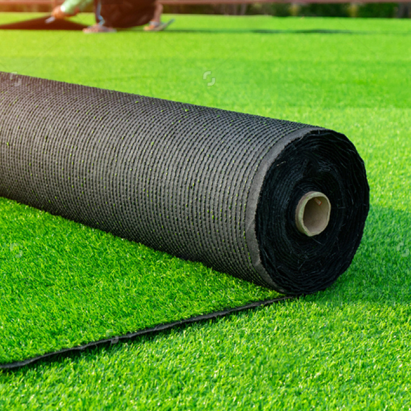 Landscaping sculpture artificial grass without SBR glue synthetic turf without base carpet natural green fake grass