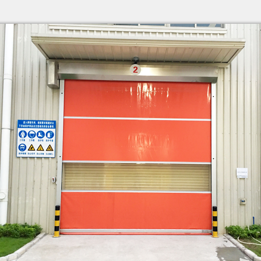 Warehouse Sliding Steel Roller Shutter Guide Rail Door