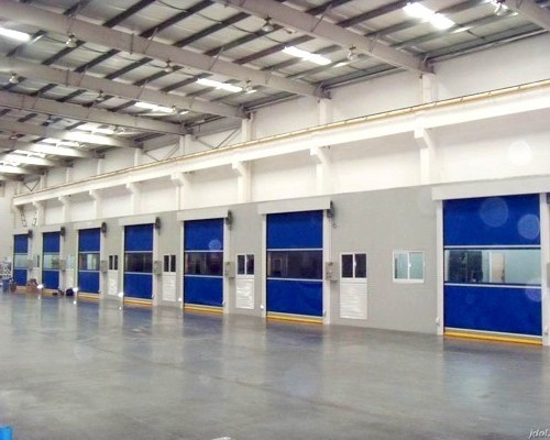 Warehouse Sliding Steel Roller Shutter Guide Rail Door