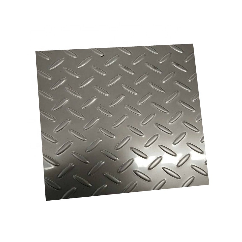 Tear Dropped Anti Slip 5xxx 5052 O Aluminum Alloy Aluminium Checkered Plate