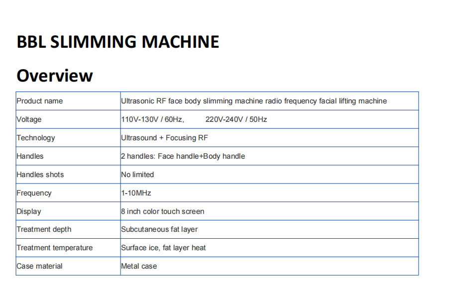 factory directly sale safty painless effective 2 in 1 ultrasonic RF portable face  body slimming lifting machine