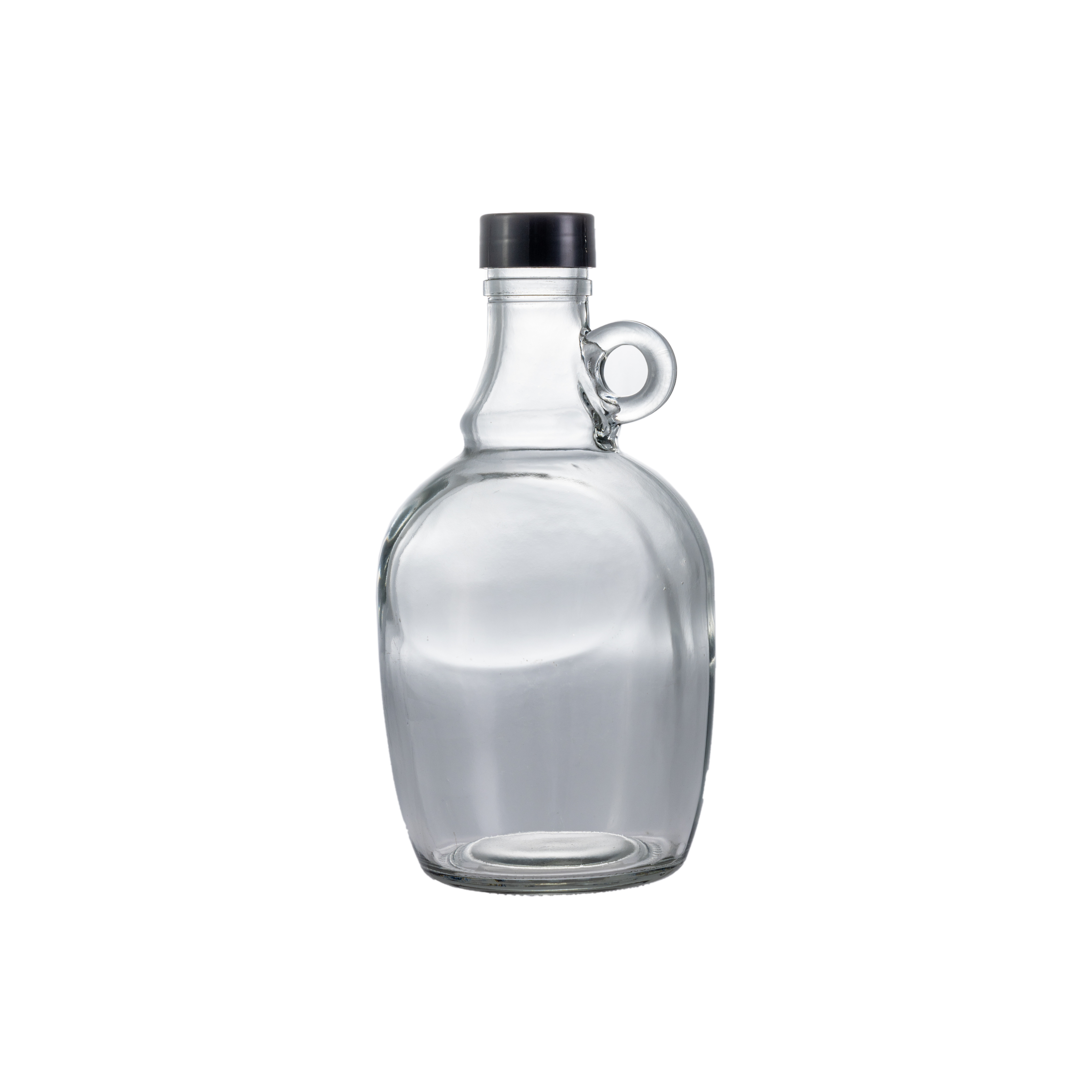 Promotional various durable 1 liter gallon recycled glass beer growler glass water liquor bottles