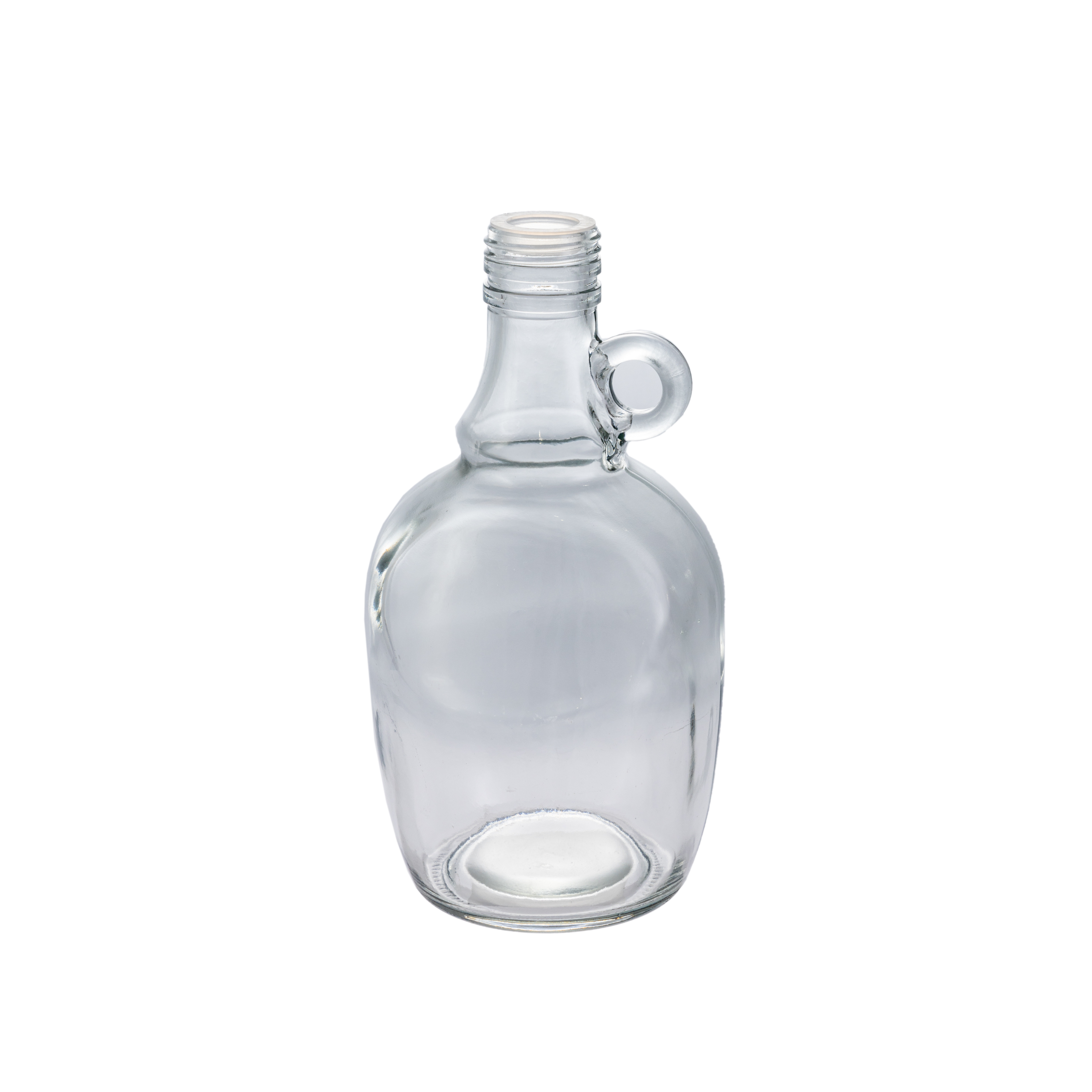 Promotional various durable 1 liter gallon recycled glass beer growler glass water liquor bottles