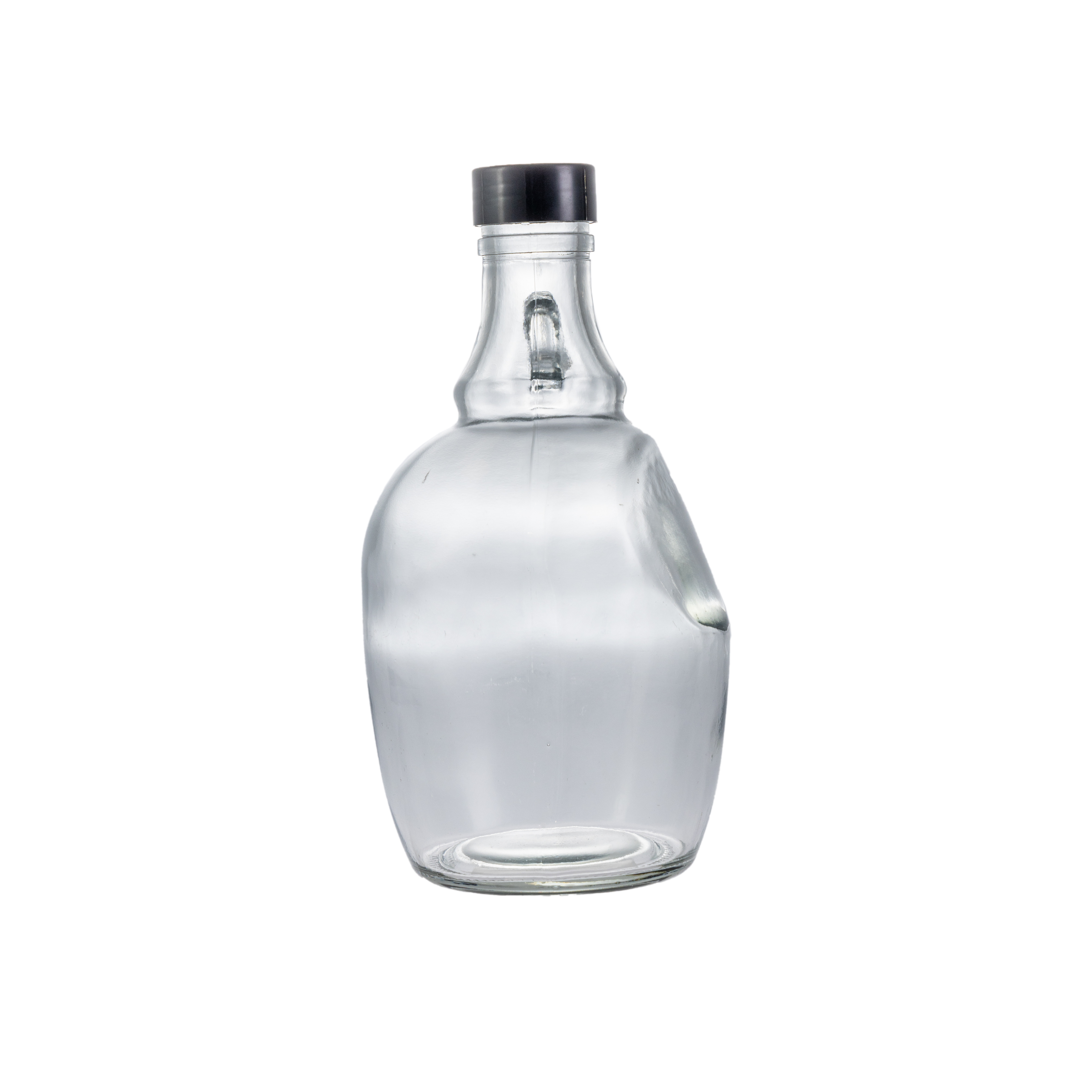 Promotional various durable 1 liter gallon recycled glass beer growler glass water liquor bottles