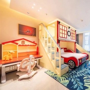 New style kids bed with ladders and drawers  multifunction bedroom furniture children bed car for boy bunk beds for hostels