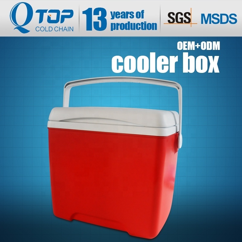 Outdoor Camping Insulated Cooler Box 8L Beverage Plastic Ice Cooler Box for Hiking Fishing Cooler Lunch Box