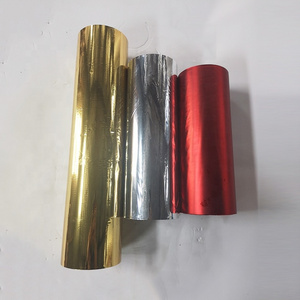 Gold & Silver  Pet  Metalized Thermal Lamination  Film for packaging and laminating