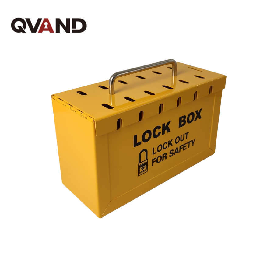 QVAND China loto group lock box lockout tagout kit box for safety