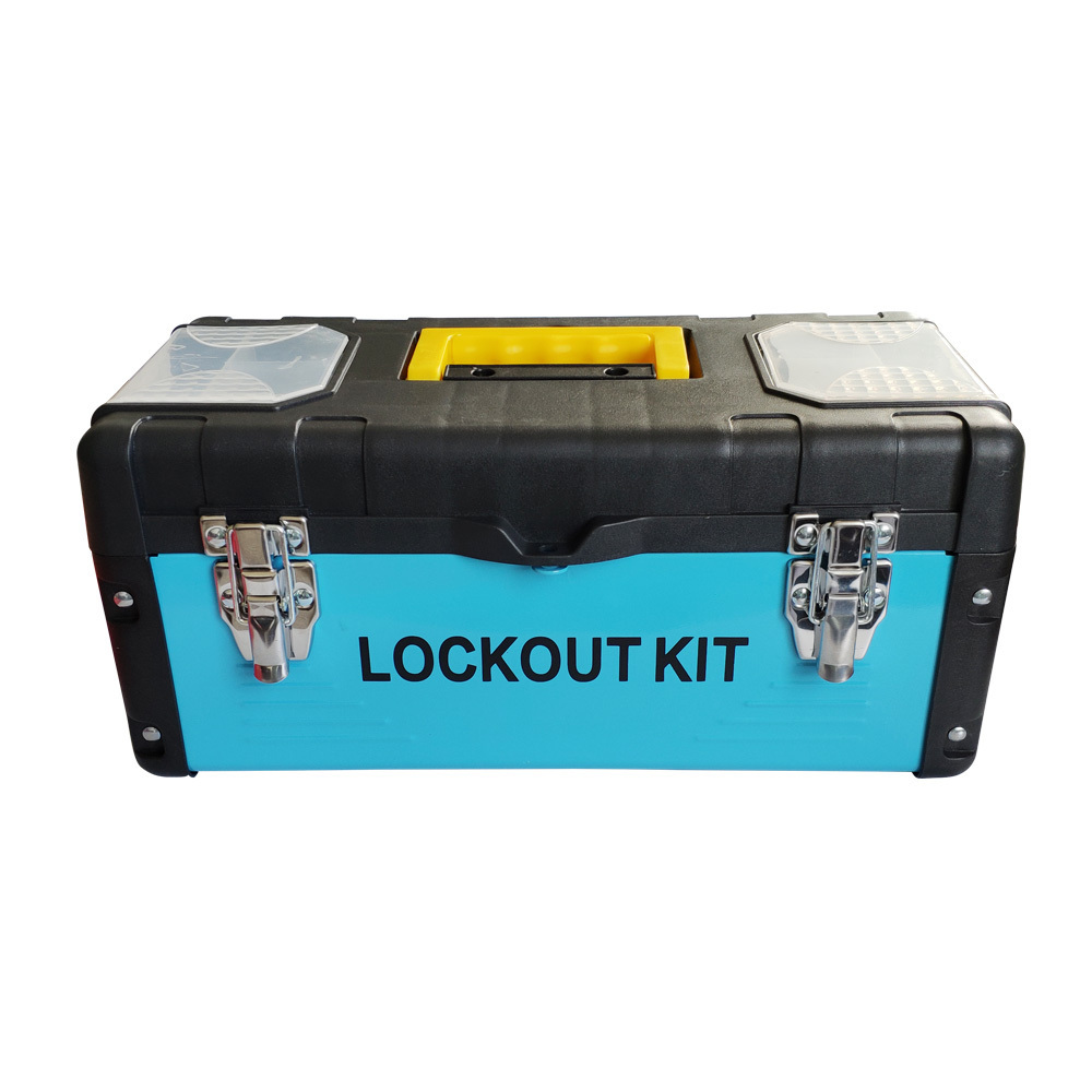 QVAND hand-held portable loto lockout tagout box industrial electrical safety Lock out kit