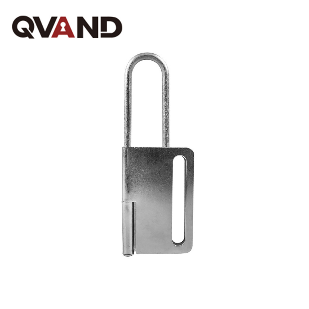 QVAND  safety Butterfly Tamper Hasp Lockout Heavy Duty Steel Lockout Hasp