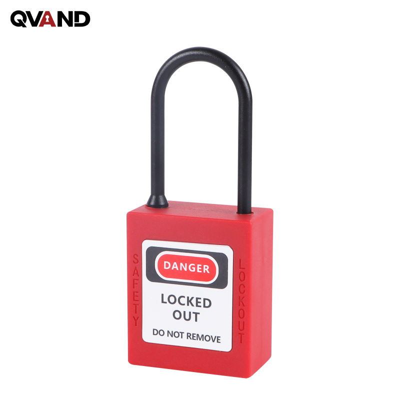 Security Lock Plastic Safety Padlock Supplier Insulated Isolation Safety Lockout Padlocks with same key