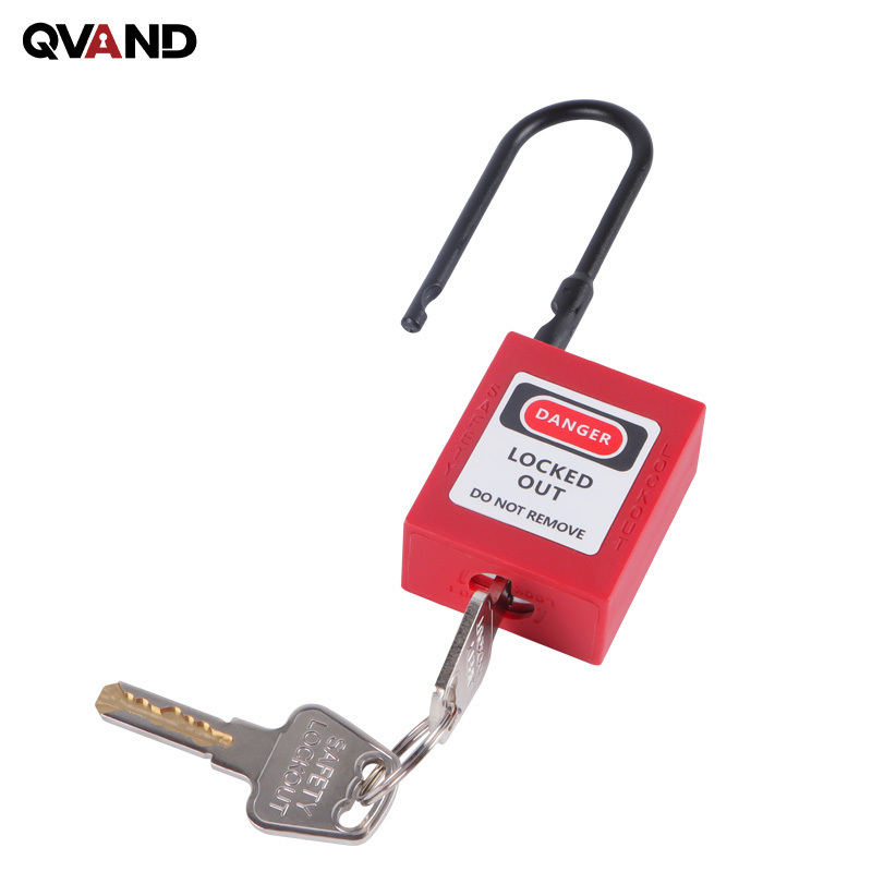 Security Lock Plastic Safety Padlock Supplier Insulated Isolation Safety Lockout Padlocks with same key