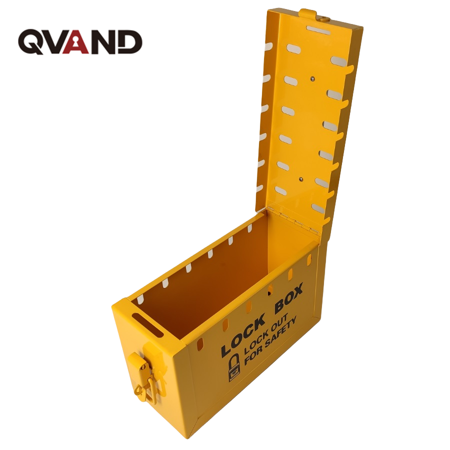 QVAND China loto group lock box lockout tagout kit box for safety