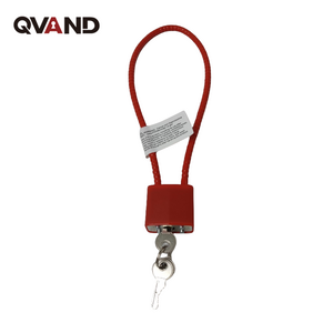 QVAND  Steel Cable Hand Gun trigger luggage  Tool box Lock