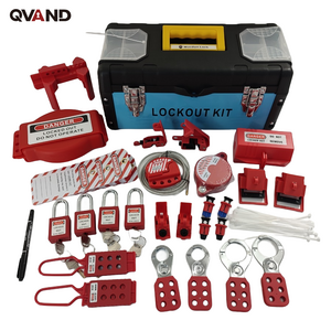 QVAND China Manufacturer Circuit Breaker industrial safety Lockout loto Kit Lock set lock out tag out pad locks