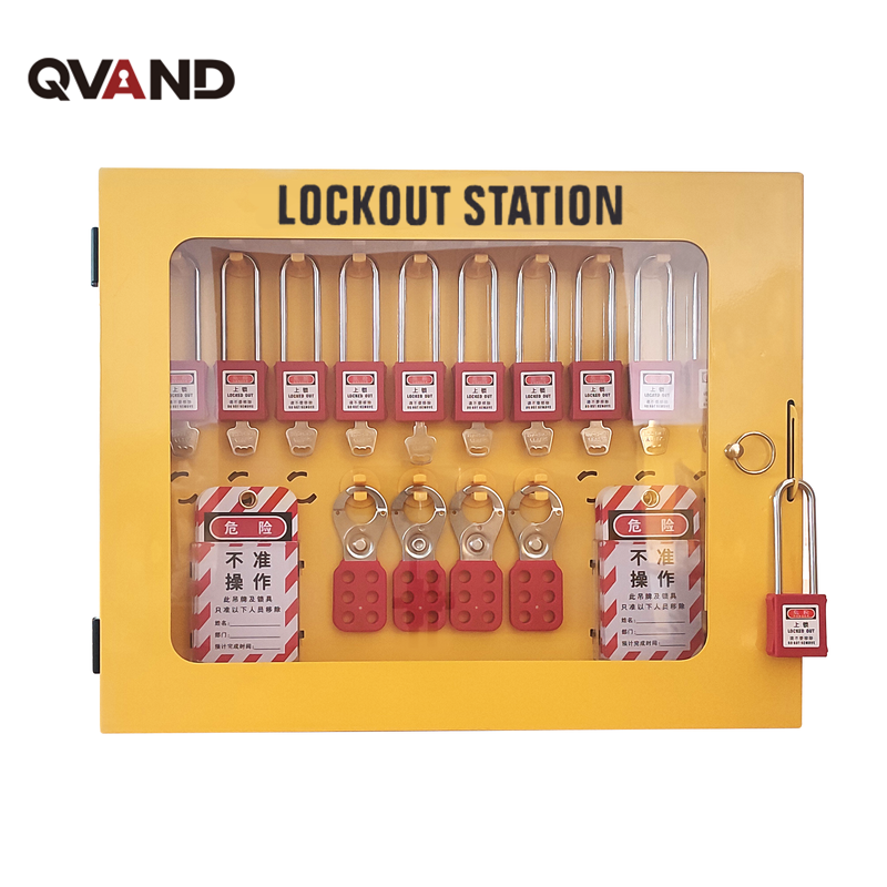 QVAND Lockout station safety loto locks management cabinets