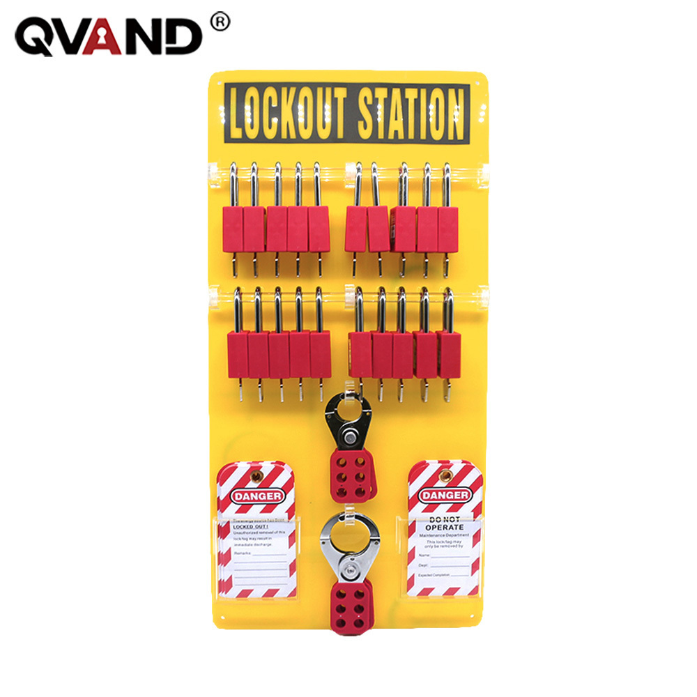 QVAND Open Plastic Management masterlock Lockout Station kit Board