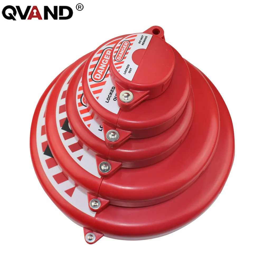 QVAND Safety Standard Gate Valve Lockout devices for Valve for hand wheel diameter 25mm-64mm