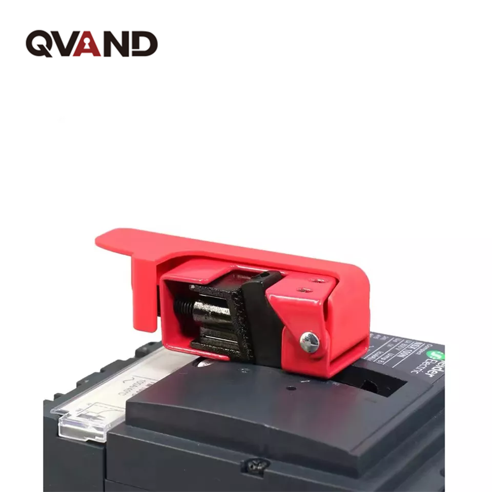 QVAND ABS Plastic Safety LOTO Lockout Electrical Miniature Circuit Breaker Lockout Device