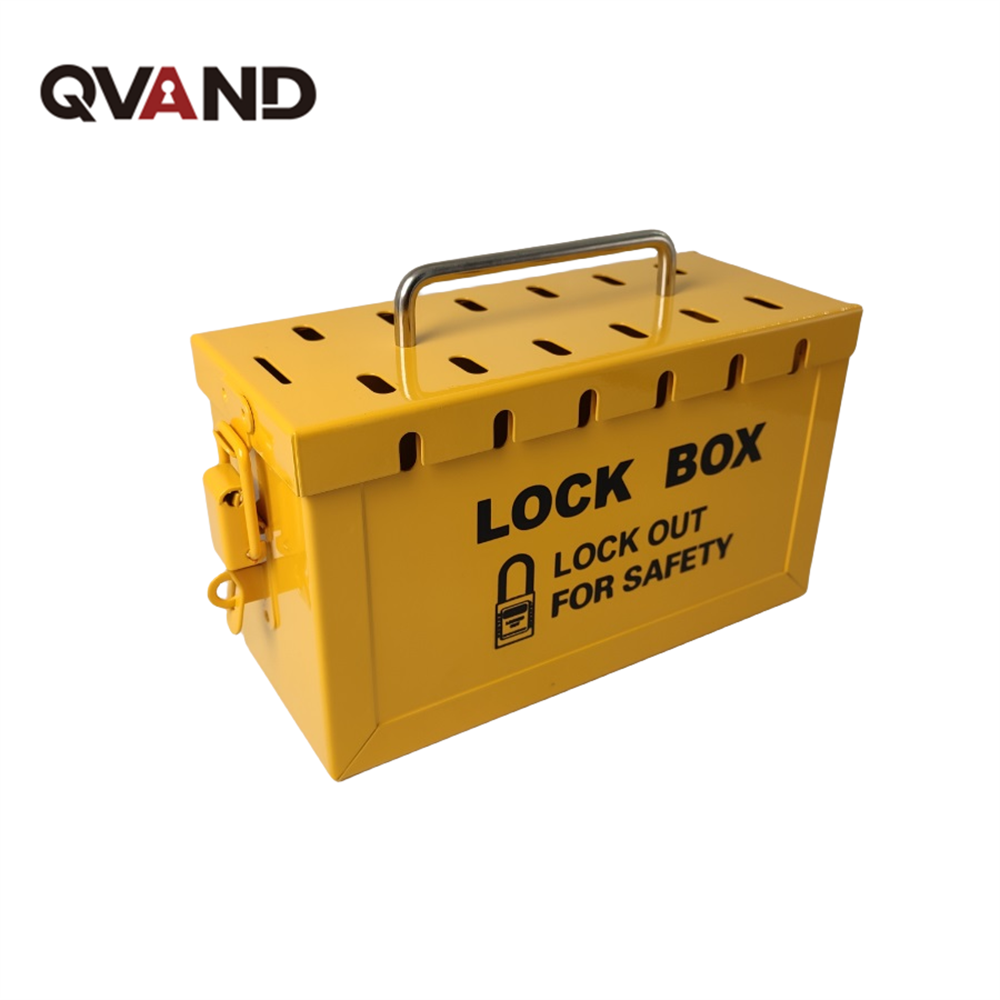 QVAND China loto group lock box lockout tagout kit box for safety