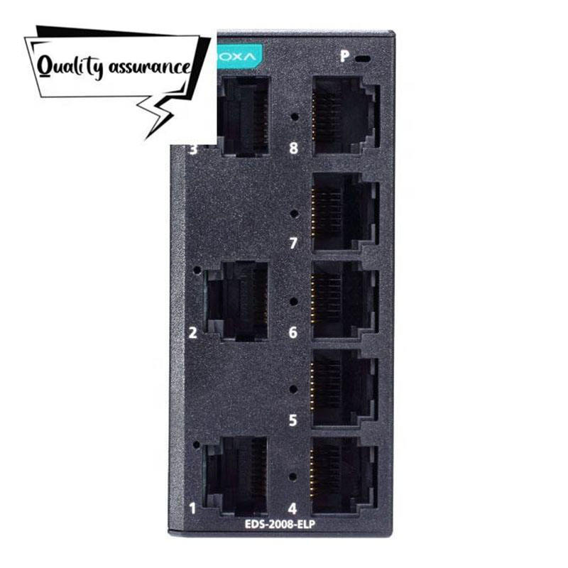 Sale Moxa 8-port Entry-level Unmanaged Ethernet Switch Eds-2008-elp Industrial Network Switch