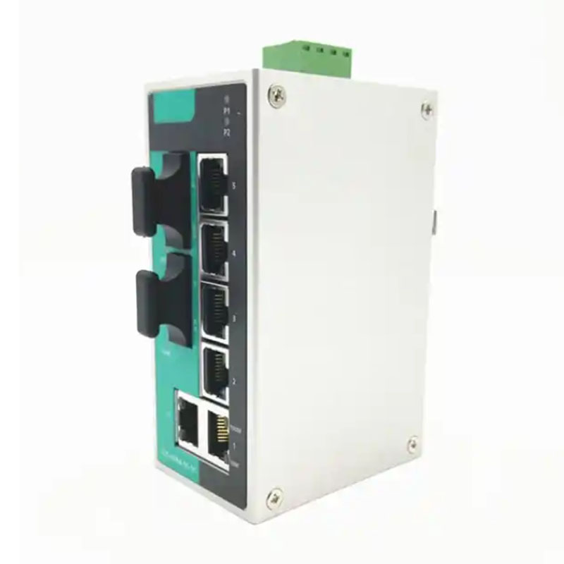 5-port Industrial Ethernet Switch EDS-205A Industrial Network Switch New Original POE Stock 16 Full-duplex & Half-duplex