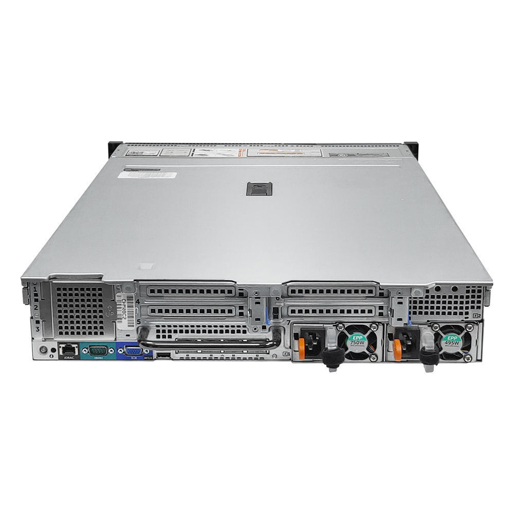 Second Hand R730 Cpu E5-2620v4x2 Memory 128g Local Storage 2t*3 (raid5) H330 495w Refurbished Server