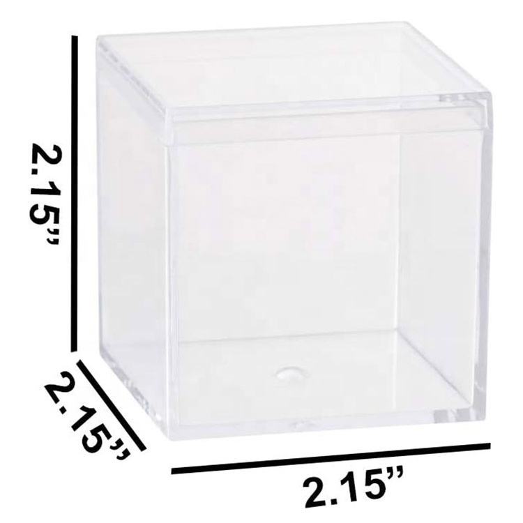 High quality multipurpose customized coffee capsule storage acrylic clear box square and clear acrylic cd dvd storage box