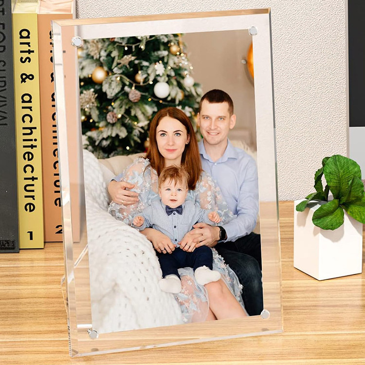 High quality multipurpose customized clear acrylic photo frame and acrylic puzzle photo frame acrylic photo frame roses