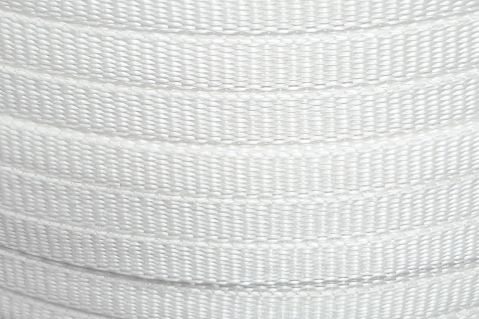 Competitive Price 13mm Woven Corded Polyester Strapping Flexible Fiber Packing Handle Rope