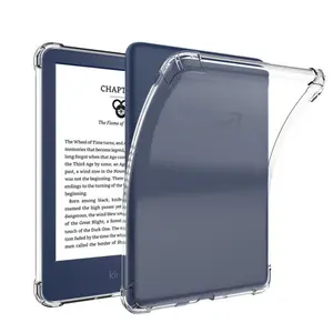 For Amazon Kindle Paperwhite 5 2021 Anti-drop Case KPW5 4 corner Airbag Transparent TPU case Soft shockproof cover