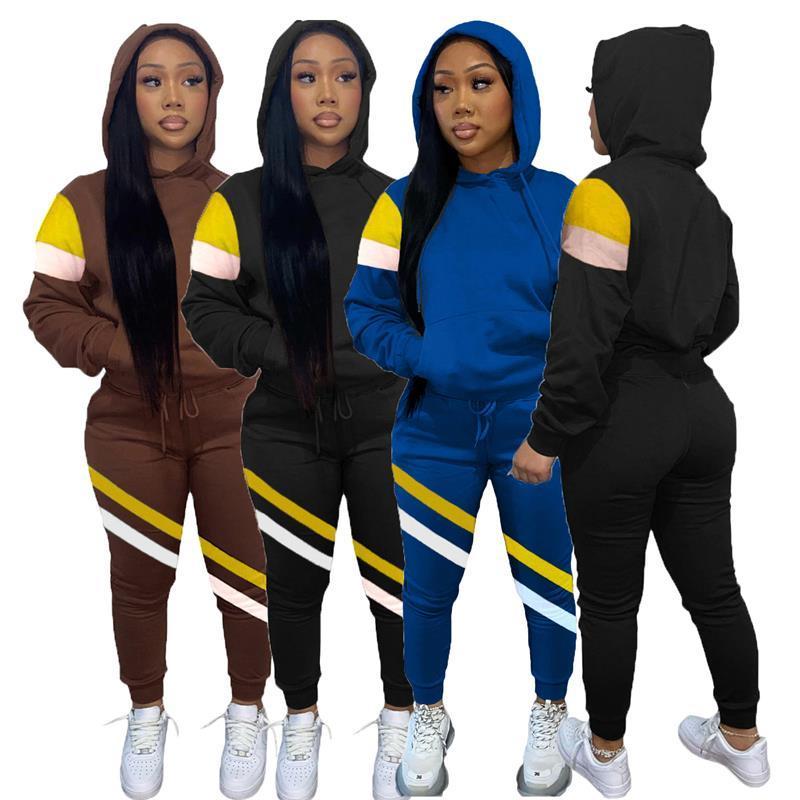 New Velvet Velour Tracksuits Two Piece Set Winter Women Workout Fall sexy 2 Piece Stacked Pants Jogger Set Sweat Suits