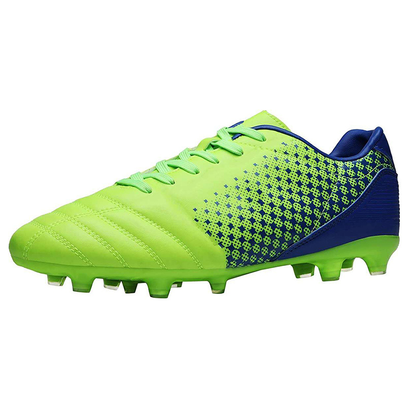 Cross-border Hot Sale Natural Grass Artificial Grass General Purpose Soccer Boots Cool Soccer Cleats Blue Football Boots