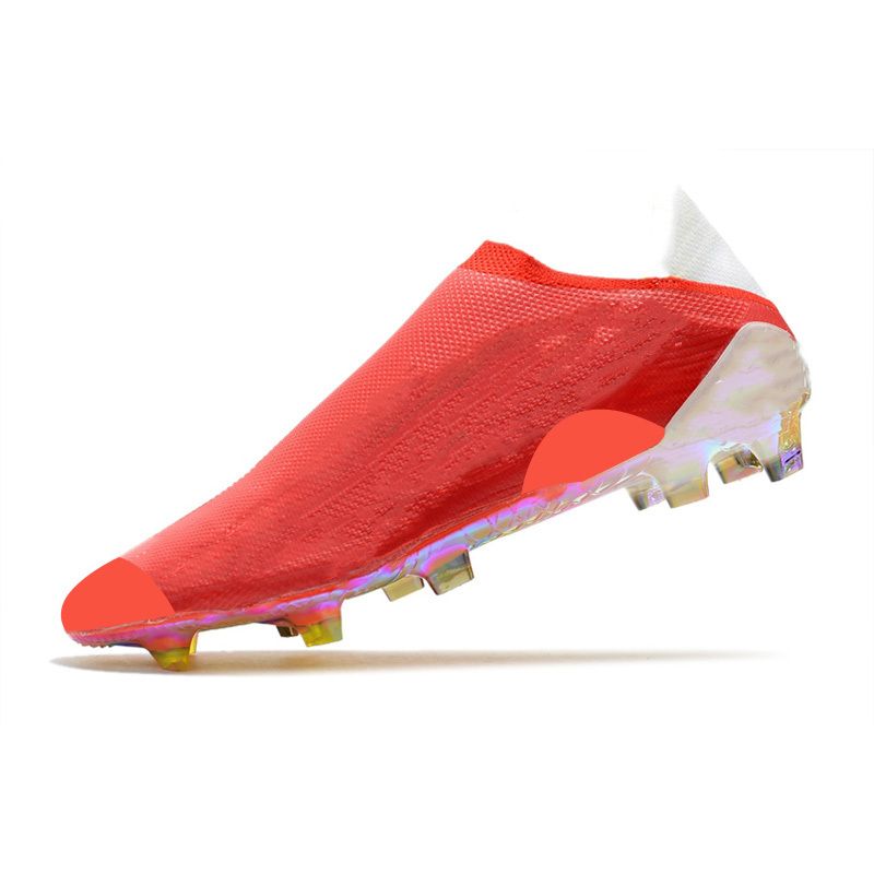 Factory Outlet Natural Grass Artificial Grass General Purpose Football Shoes Gold Soccer Cleats Red Soccer Cleats Football Shoes