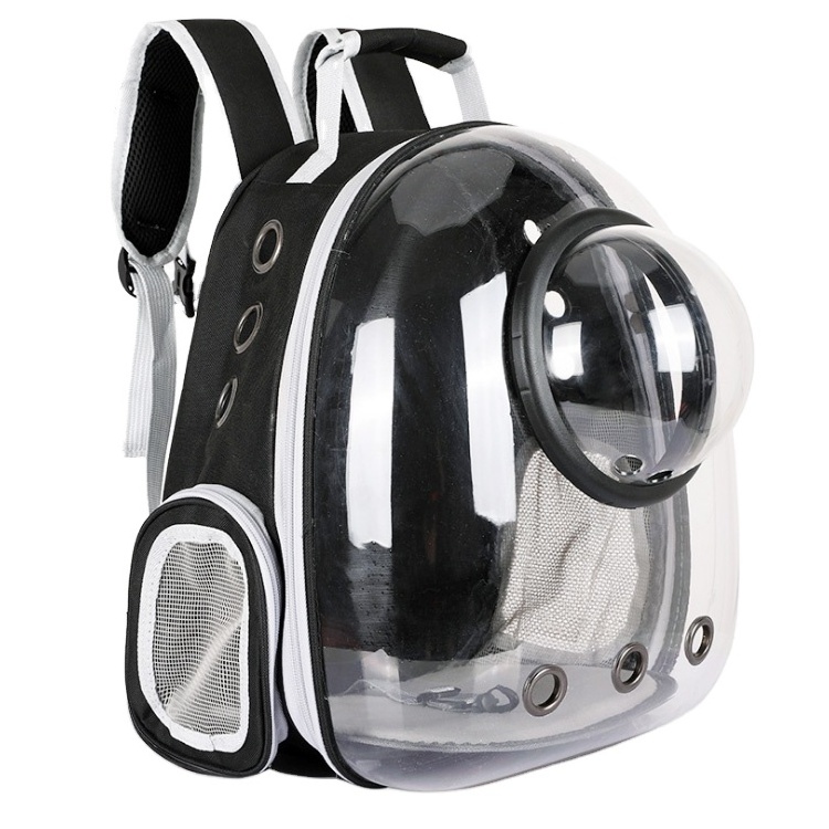 pet carrier backpack  capsule bubble transparent backpack for cats and puppies