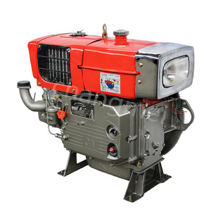 zs1100 Water-cooled Electric start diesel tractor  engine ZS1100M  marine Single cylinder diesel engine 15hp motor diesel