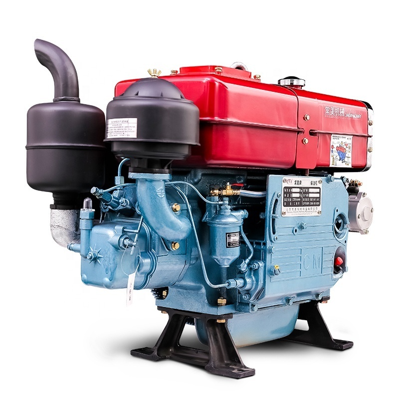 china cheap engine 8hp 10hp 12hp 15hp 18hp 20hp 22hp 25hp 28hp 32hp 1 cylinder diesel motor