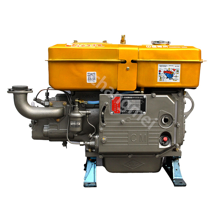 28hp engine diesel motor zs1125 Electric start water-cooled single cylinder diesel engine