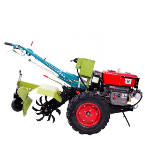 12 hp 15hp multifunctional rototiller rotovator hand operated plough mini 18 hp diesel tractor