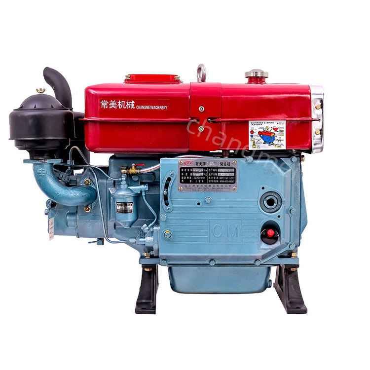 water pump 20hp with diesel engine zs1105 zs1110  electric start marine diesel engine 18hp diesel engine