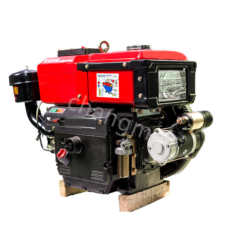 Small Diesel Engine 10hp Small zr190 Diesel Engine 10 hp Motor de Barco a Diesel