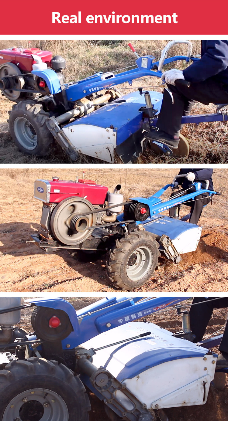 2023 Agriculture Equipment Farm Machinery 8-20Hp Hand Walking tractor for sale kubota walking tractor japan